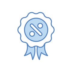 Discount vector icon 