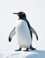 Fototapeta premium Polar Charm: Penguin