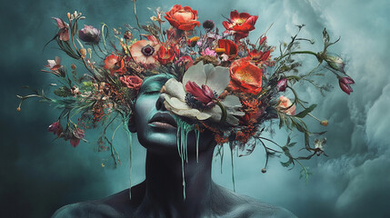 Mental Helth (Uaspressed in the form of Flowers)