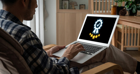 Online product certification, marking a key achievement. Demonstrates commitment to quality and trustworthiness by having product certification passed. brisk