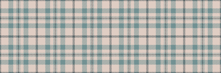 Elegant teal and beige plaid pattern.  Perfect for textile design, website backgrounds, or crafting projects. This classic, subtly textured image evokes feelings of warmth and sophistication.