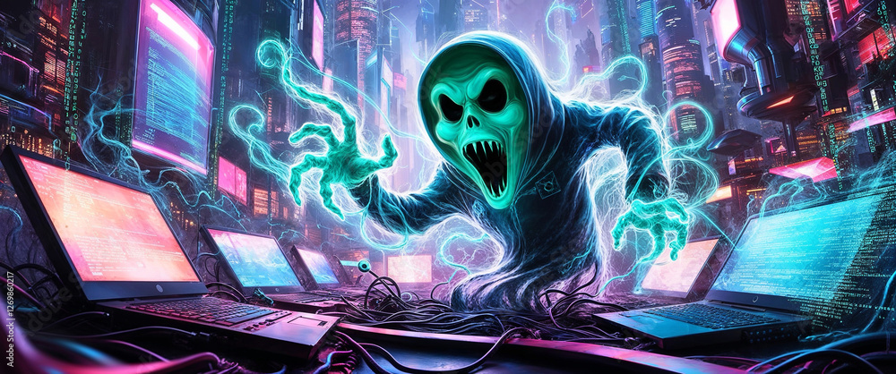 Poster the ghost in your computer