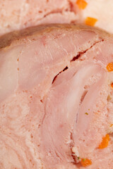 combined sausage of chicken thigh and breast with spices