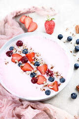 Almond Butter Berry Power Protein