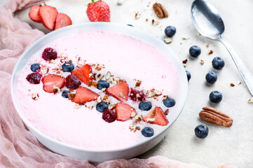 Almond Butter Berry Power Protein