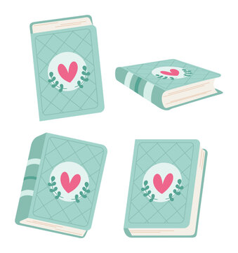 Elementos, livros,  kit de livros, desenho livro, diary, cora&ccedil;&atilde;o, di&aacute;rio, folha, cora&ccedil;&atilde;o