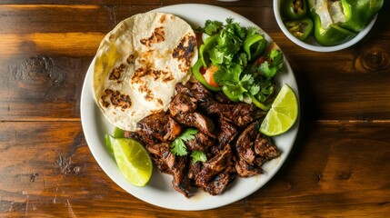 Scrumptious Mexican Tacos with Grilled Meat: A Culinary Delight