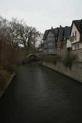 mill ditch in the old town of Wetzlar in Hesse