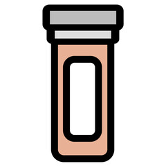 Medical pills - clean and modern pharmacy and medicine icon