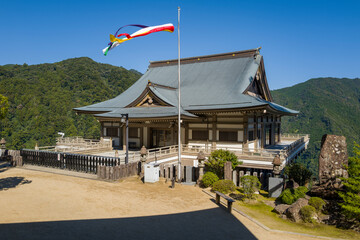 The central square of Kumano-Nachi Taisha in Nachisan in Asia, Japan, Kansai, Nachisan, in summer,...