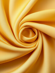 Obraz premium Golden fabric, swirled in elegant folds.