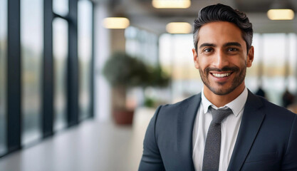 Fototapeta premium Confident Businessman Portrait