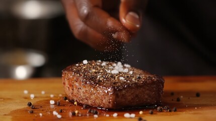 Seasoning a Delicious Grilled Steak: A Culinary Masterpiece