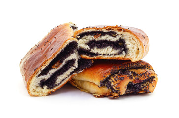 Sweet pies with poppy seeds.