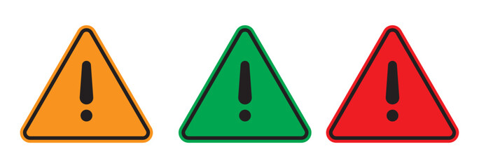 Warning triangle icon. Yellow caution warn in png. Warning sign with exclamation mark. Alert warn in triangle. Road sign alert.