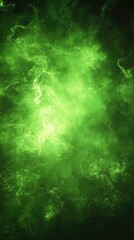 Abstract green smoke background, ideal for graphic design