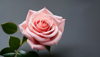 Fototapeta premium lovely little pink rose flower