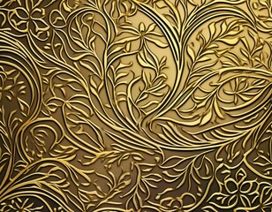 gold foil pattern