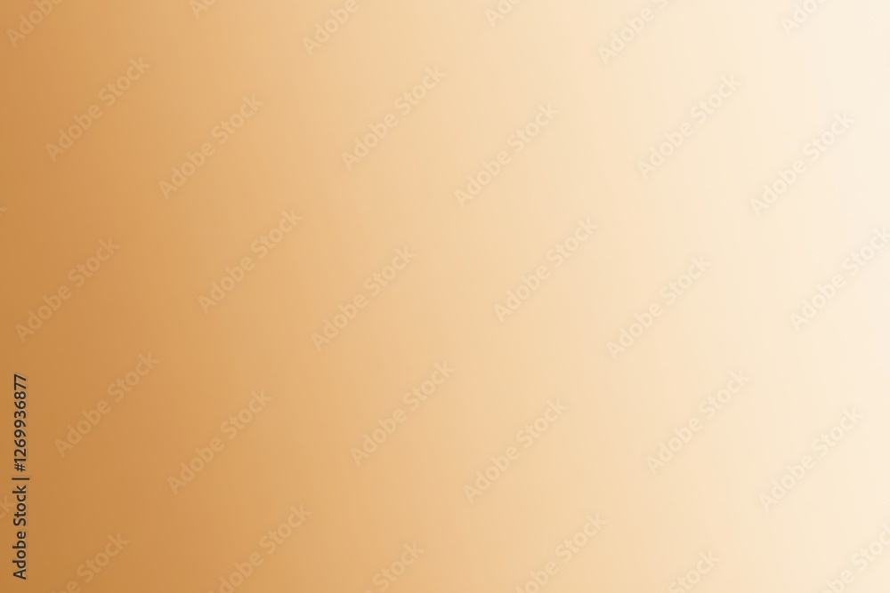 Aufkleber minimalistic warm gradient background with smooth blend of beige and brown tones creating a soothing