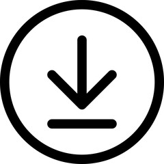 Download file, document, software icon set. Save raw, simple, web document, folder, link, PDF, files, doc icon Download - vector illustration.