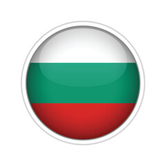 Bulgaria Flag Sphere Vector