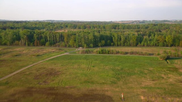 plane lands at Cologne / Bonn Airport (CGN)