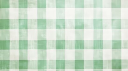 Soft, calming, and elegant light sage green gingham pattern on a modern background, ideal for design and digital projects