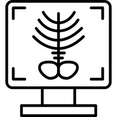 X-ray Bone Icon