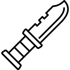 Military Knife Icon