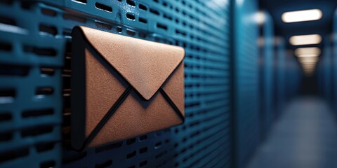 encrypted email concept