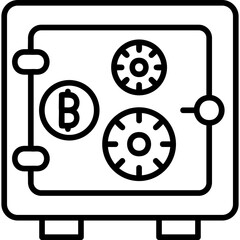 Obraz premium Locker Icon