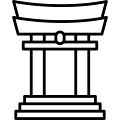 Torii Gate Icon