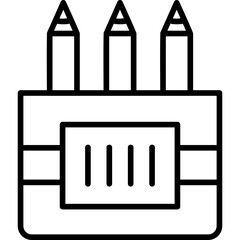 Colored Pencils Icon