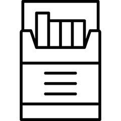 Cigarette Box Icon