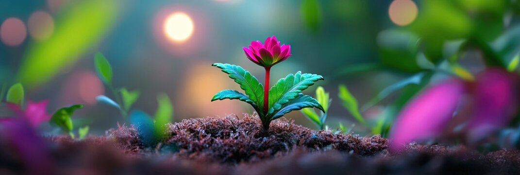 botanist and botany plant science concept