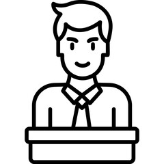 Obraz premium Host icon