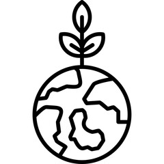 Obraz premium Go Green icon