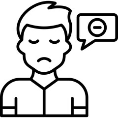 Negative Thinking icon