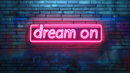 Fototapeta premium Neon sign 