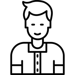 Obraz premium Man Icon