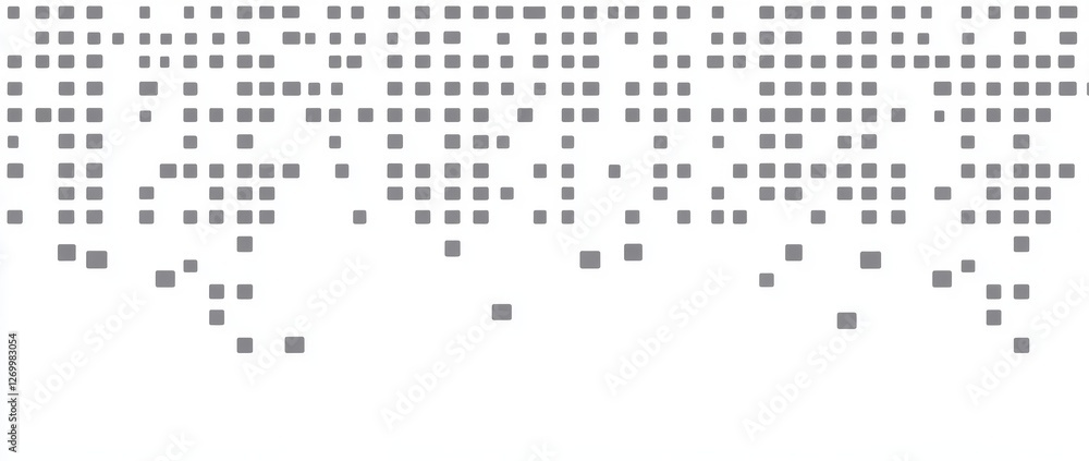 Aufkleber a set of pixelated gradients. collection of dither elements. dissolving halftone squares and rectang