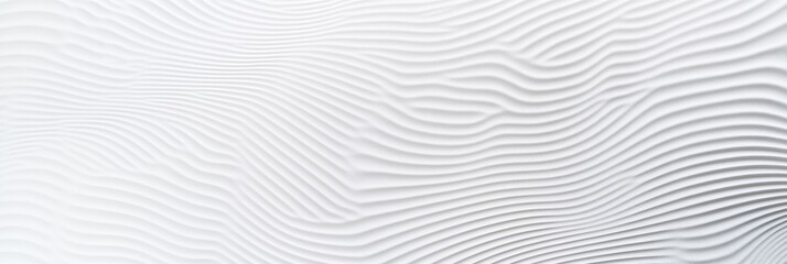 Abstract white wavy texture background pattern design AI generated