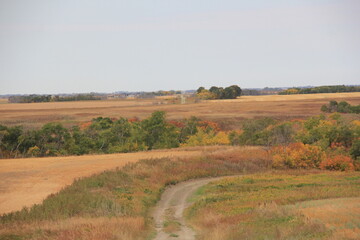 Fototapeta premium Saskatchewan Scenery Qu'Appelle Valley area