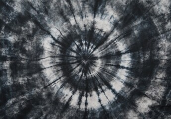 Black Gray color Tie Dye Background