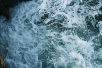 Waves sea vector © Wiktoria