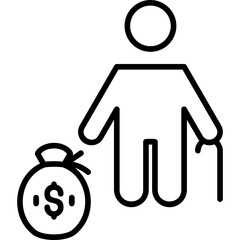 Pension Icon
