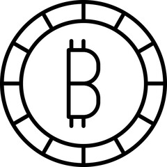 Bitcoin Cryptocurrency Icon