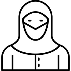 Arabian woman Icon