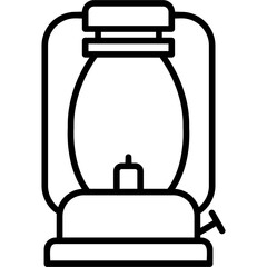 Gas Lamp Icon