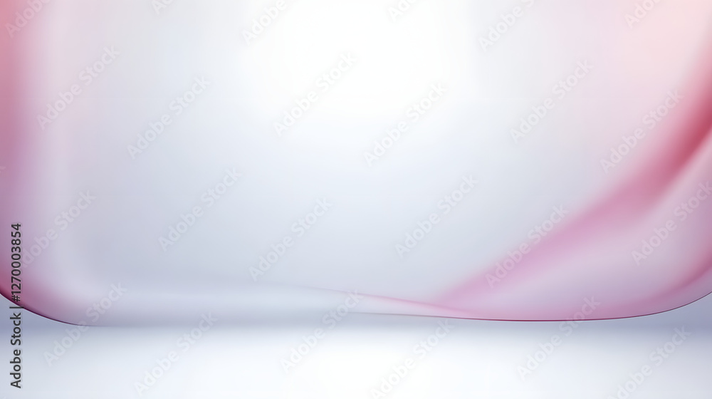 Poster empty white studio background. design for displaying product.